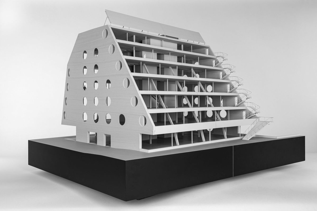 Start of construction of stepped building on Binzstrasse | EM2N